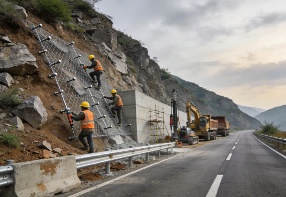 徐闻公路道路护坡